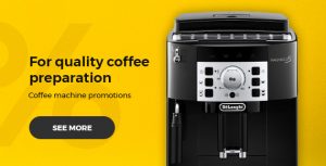 Coffee machine promotions