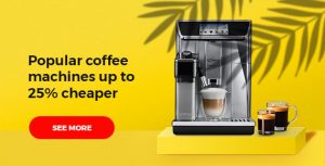 popular coffee machines discount