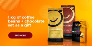 1 kg coffee beans + gift