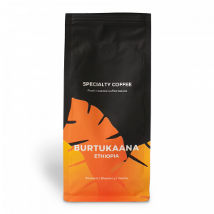 Specialty coffee beans "Ethiopia Burtukaana", 250 g