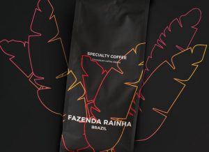 Unroasted Specialty coffee beans "Brazil Fazenda Rainha", 1 kg