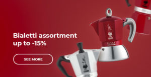 Bialetti assortment up to -15%