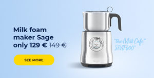 Milk foam maker Sage only 129 €