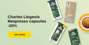 Charles Liegeois Nespresso capsules -20%