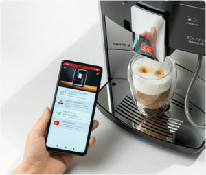 Control via smart app “Melitta® Connect”