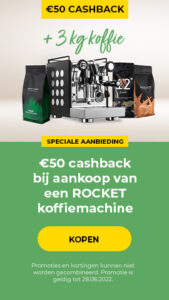 ROCKET koffiemachine + 3 kg koffie