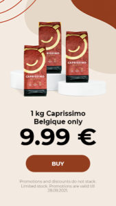 1 kg Caprissimo Belgique only 9.99 €