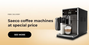 Saeco coffee machines at special price