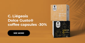 C. Liégeois Dolce Gusto® coffee capsules -30%