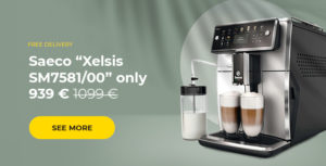 Saeco “Xelsis SM7581/00” coffee machine only 939 €