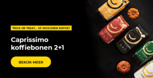 "Caprissimo koffiebonen 2+1"