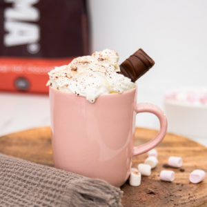 De klassieke warme chocolademelk