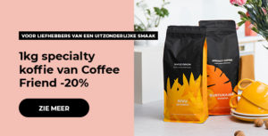 1kg specialty koffie van Coffee Friend -20%