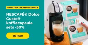 NESCAFÉ® Dolce Gusto® koffiecapsule sets -30%
