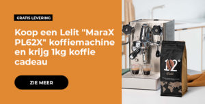 Koop een Lelit "MaraX PL62X" koffiemachine en krijg 1kg koffie cadeau