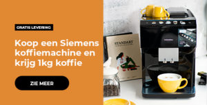 Speciale kortingen op Siemens koffiemachines