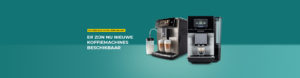 Er zijn nu nieuwe koffiemachines beschikbaar