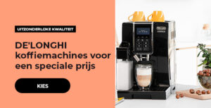 DE'LONGHI koffiemachines voor een speciale prijs