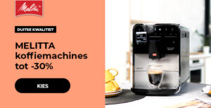 MELITTA koffiemachines tot -30%