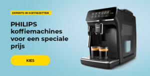 PHILIPS koffiemachines voor een speciale prijs