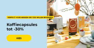 Koffiecapsules tot -30%