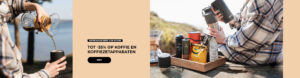 Tot -35% op koffie en koffiezetapparaten
