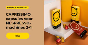 CAPRISSIMO capsules voor NESPRESSO-machines 2+1