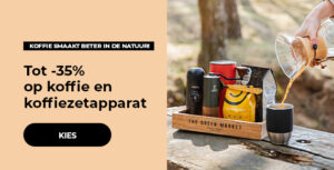 Tot -35% op koffie en koffiezetapparaten