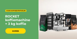 ROCKET koffiemachine + 3 kg koffie