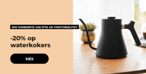 -20% op waterkokers