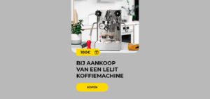 Koop een LELIT koffiemachine en krijg €100