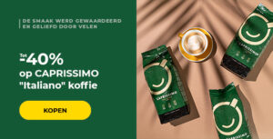 Tot -40% op CAPRISSIMO "Italiano" koffie