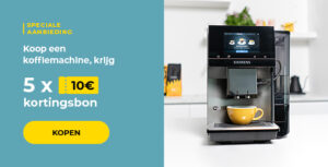 5x €10 kortingsbon