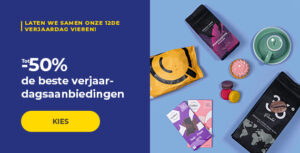 De beste verjaardagsaanbiedingen tot -50%