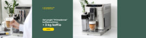 De'Longhi "Primadonna" koffiemachines + 3 kg koffie