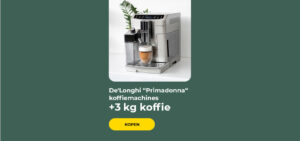 De'Longhi "Primadonna" koffiemachines + 3 kg koffie
