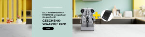 LELIT koffiemachine + TIMEMORE weegschaal als geschenk!