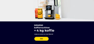 SIEMENS koffiemachines + 4 kg koffie
