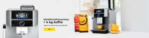 SIEMENS koffiemachines + 4 kg koffie