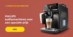PHILIPS koffiemachines voor een speciale prijs
