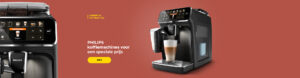 PHILIPS koffiemachines voor een speciale prijs