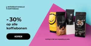 -30% op alle koffiebonen