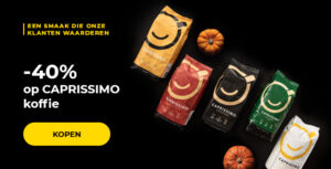-40% op CAPRISSIMO koffie