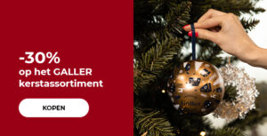 -30% op het GALLER kerstassortiment