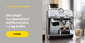 De'Longhi "La Specialista" koffiemachine + 3 kg koffie