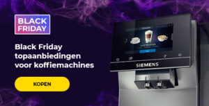 Black Friday topaanbiedingen voor koffiemachines