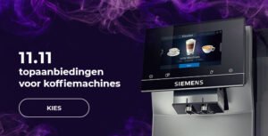 11.11 topaanbiedingen voor koffiemachines
