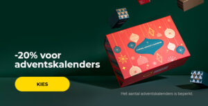 -20% voor adventskalenders