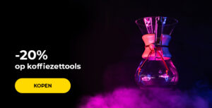 -20% op koffiezettools