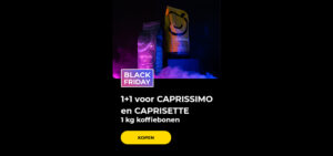1+1 voor CAPRISSIMO en CAPRISETTE 1 kg koffiebonen